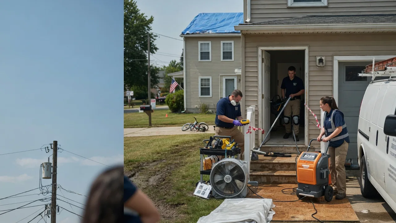 Water Damage Repair in Branchville, SC near me